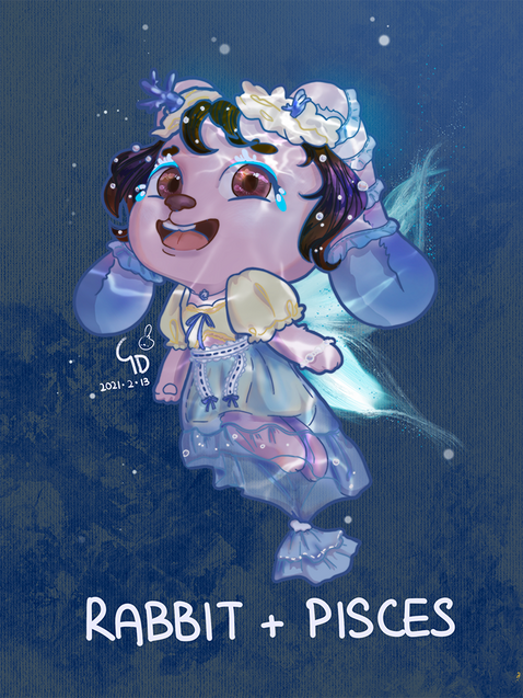 [Mar 2021] Zodiac: Rabbit X Pisces