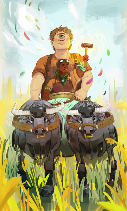 The Chariot Card Art