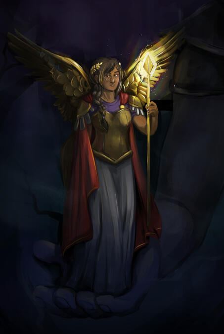The Hermit Card Art